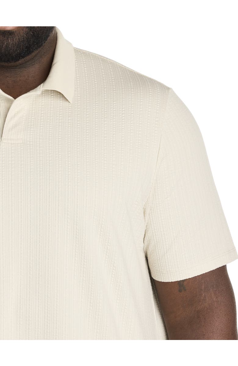 Perry Ellis Big & Tall Seersucker Polo Shirt, Alternate, color, 