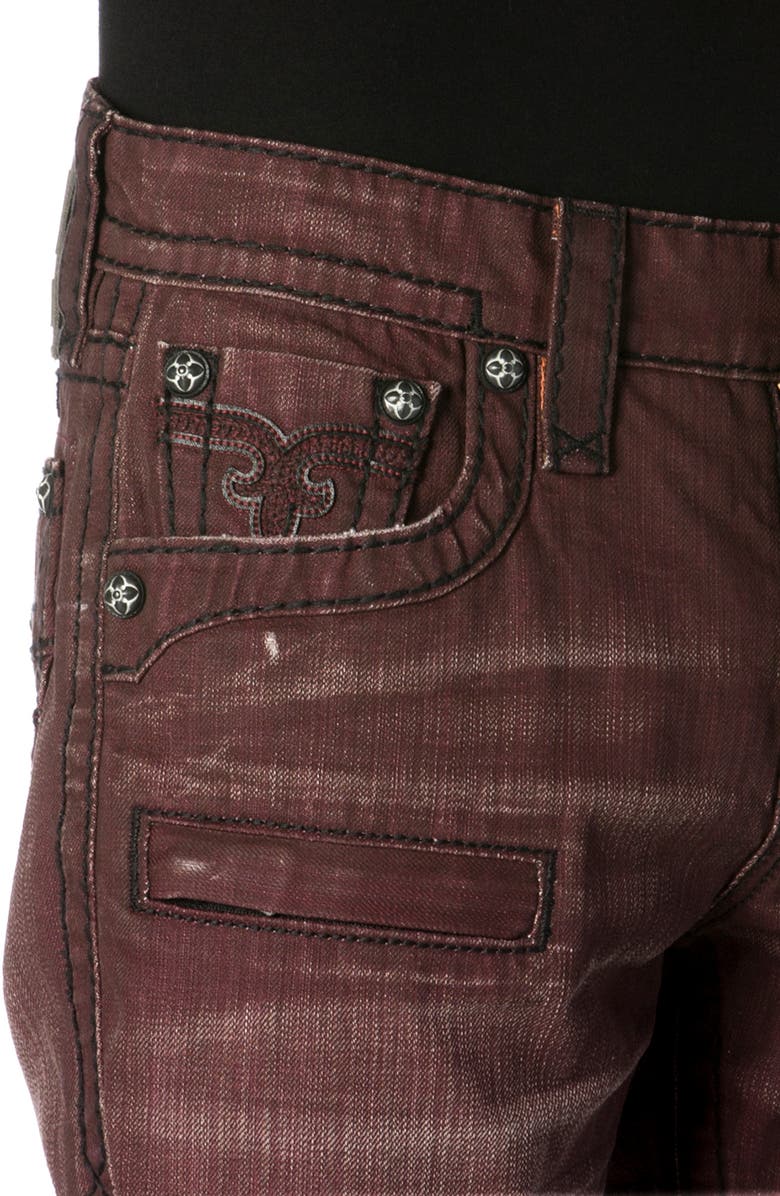 Rock Revival Biker Moto Jeans, Alternate, color,