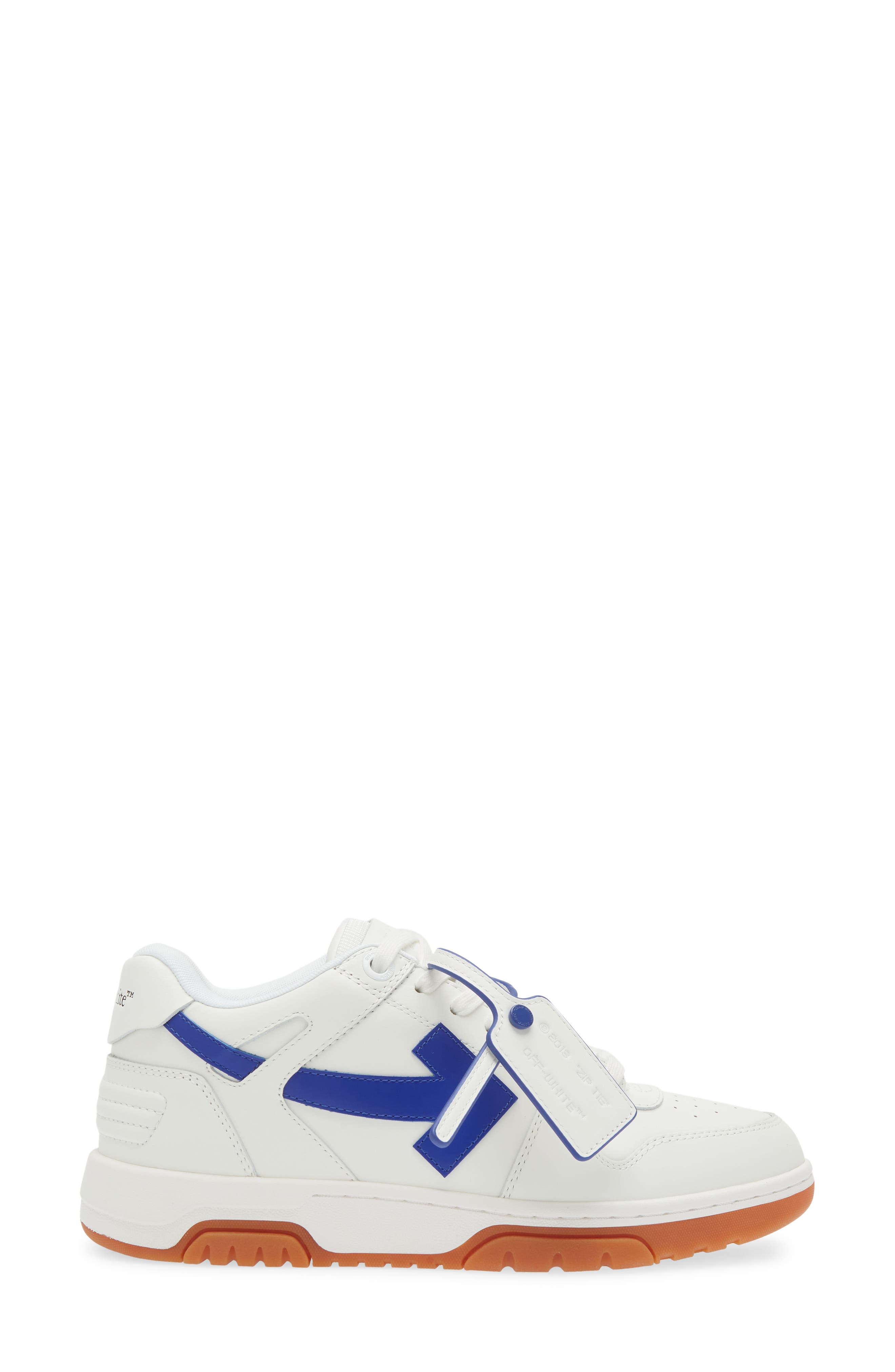 Off-White Out of Office Low Top Sneaker, Alternate, color, White/ Blue