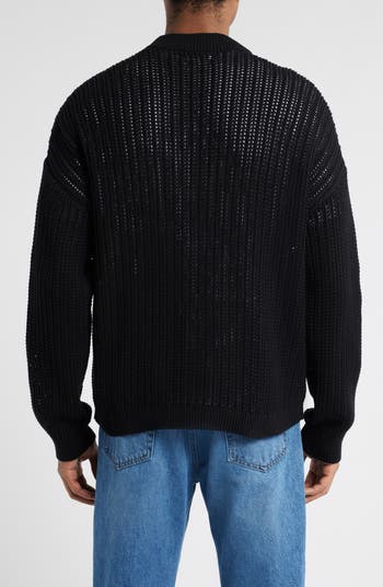 Open Stitch Cardigan