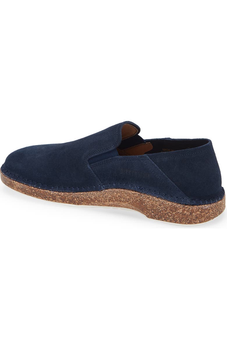 Birkenstock Callan Convertible Heel Loafer, Alternate, color, Navy Suede