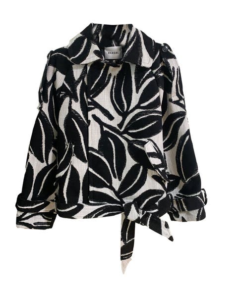 Marlo Short Moto Trench Coat