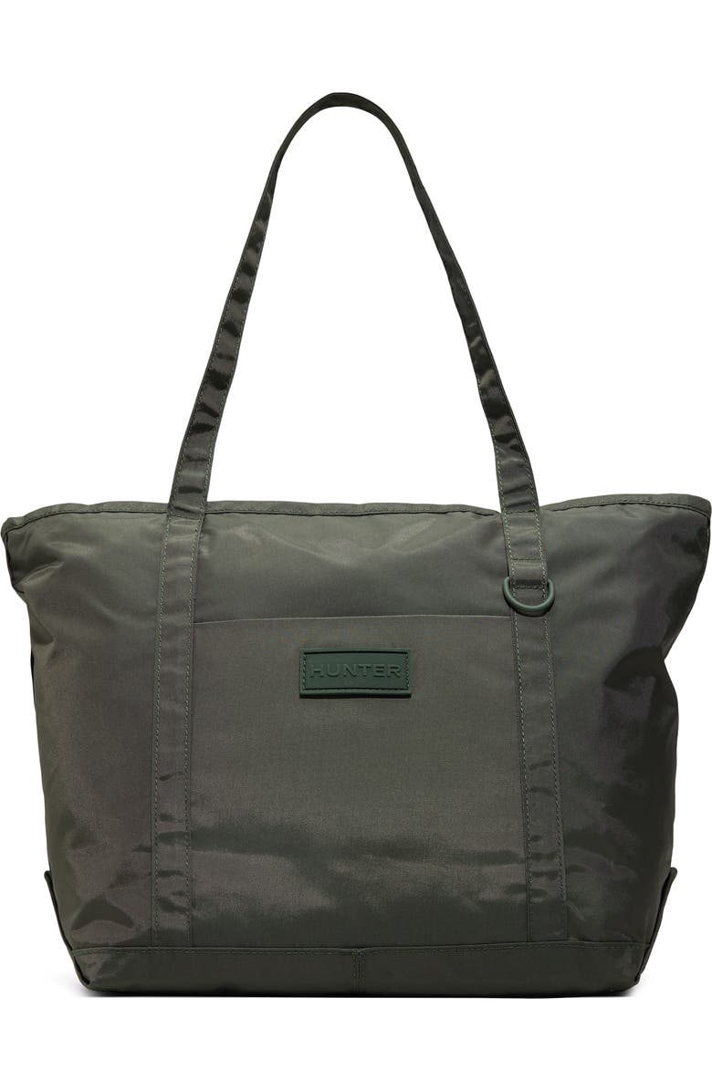 Hunter Everything Tote, Main, color, Mid Green