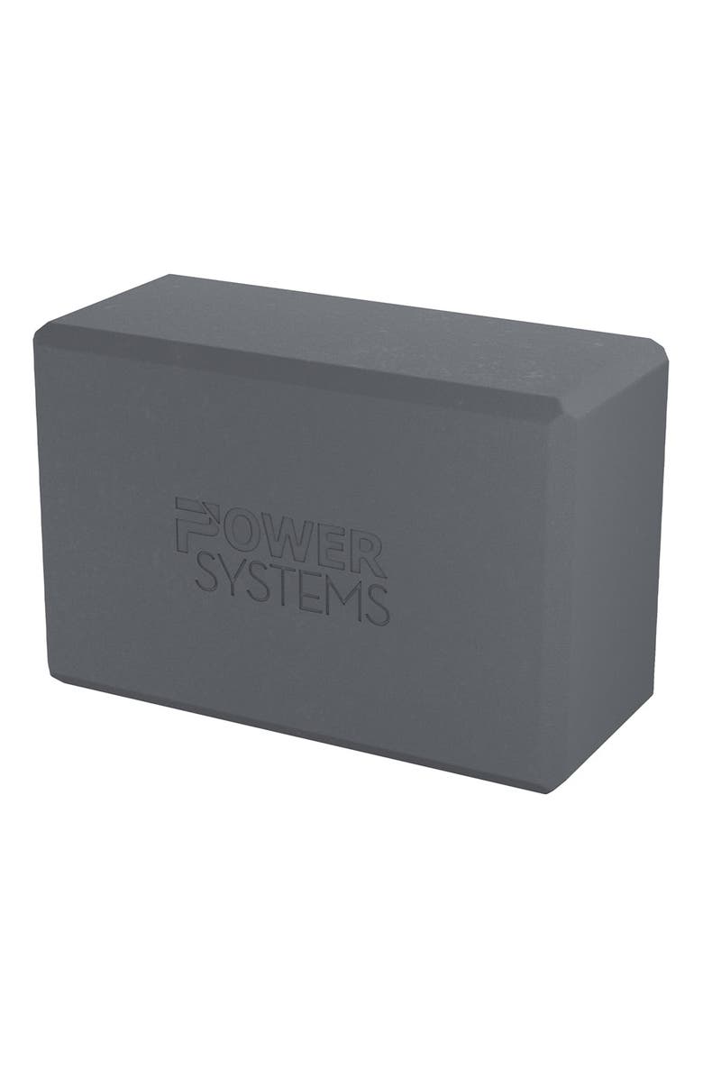 Power system s Lightweight Yoga Block, Exercise Block for Stretching
Pilates, Main, color, Grey
