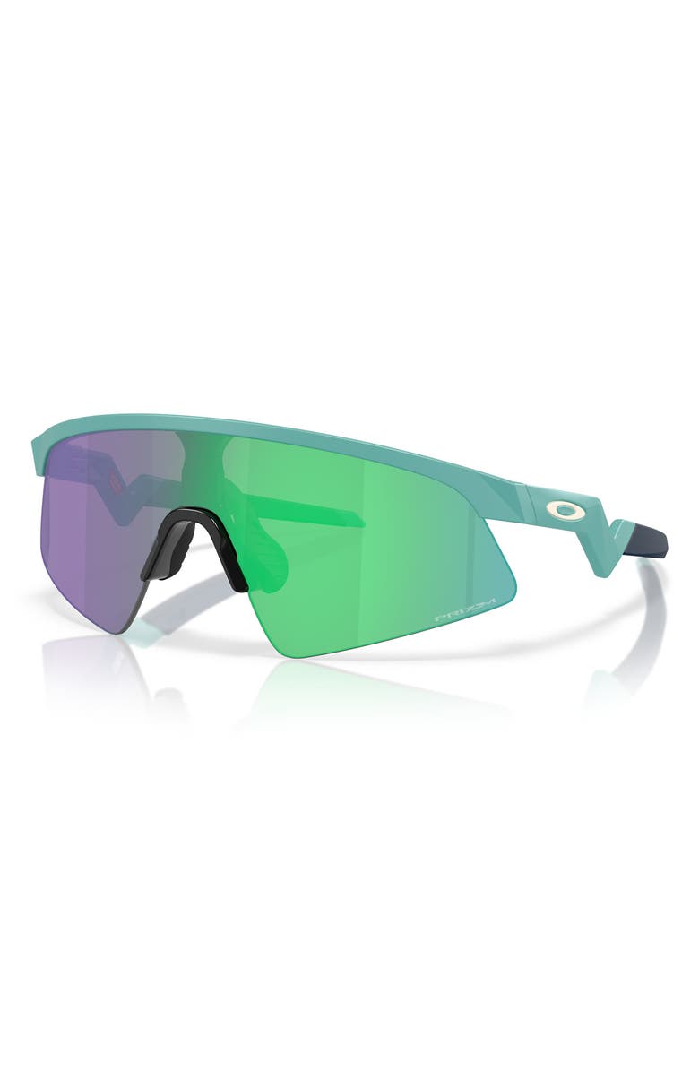 Oakley Prizm<sup>™</sup> Everyday 28mm Rectangular Sunglasses, Alternate, color, Matte Pacific / Prizm Jade
