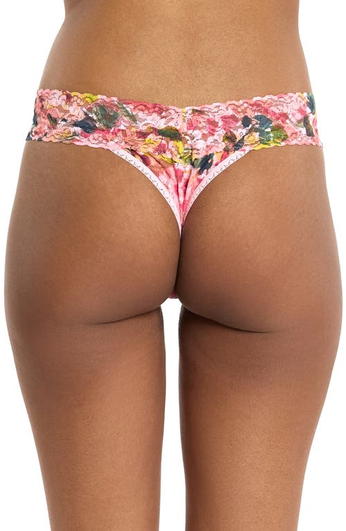 Hanky Panky Print Original Rise Thong In Multi