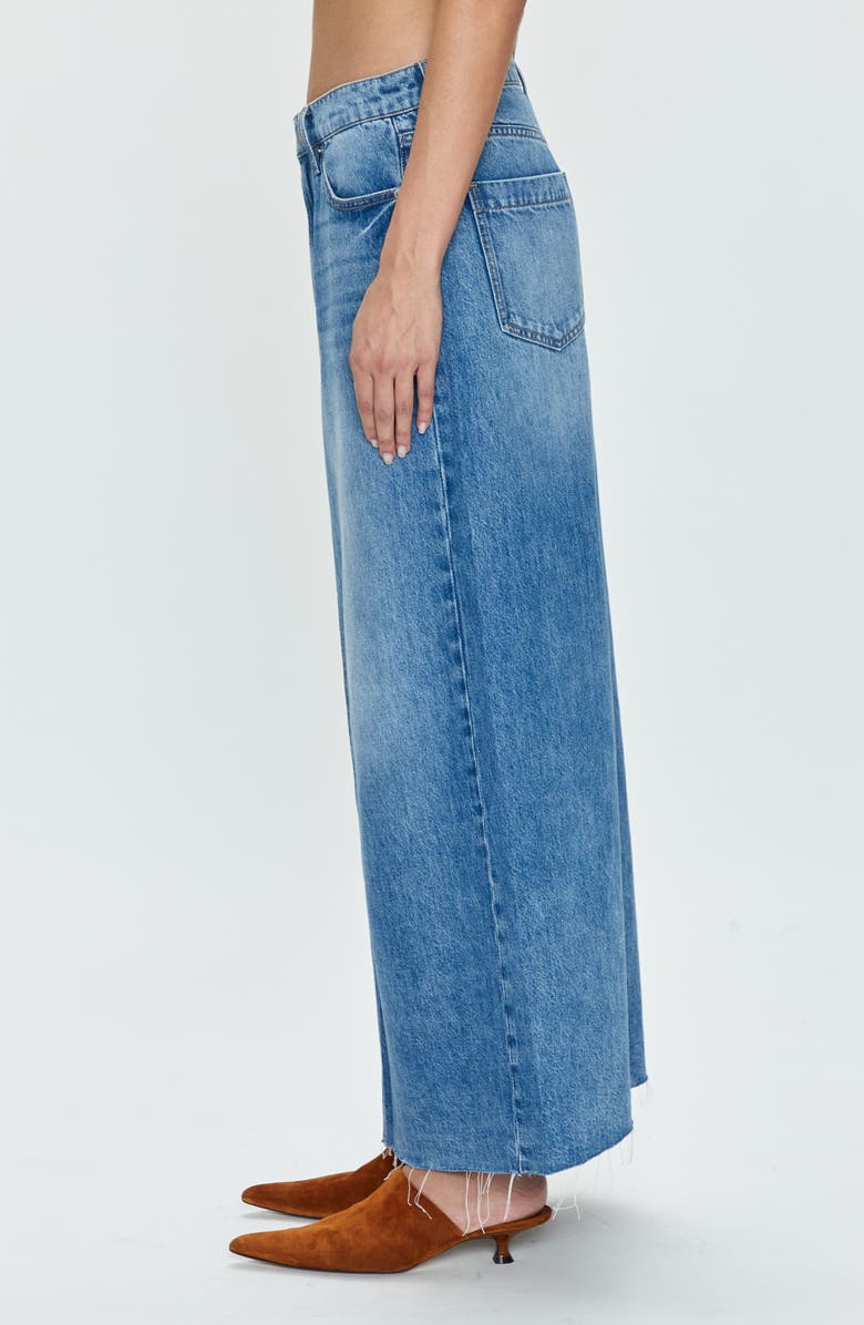 Pistola Raye Denim Maxi Skirt, Alternate, color, 