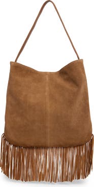 Lucky Brand Ivy Fringe Suede Tote