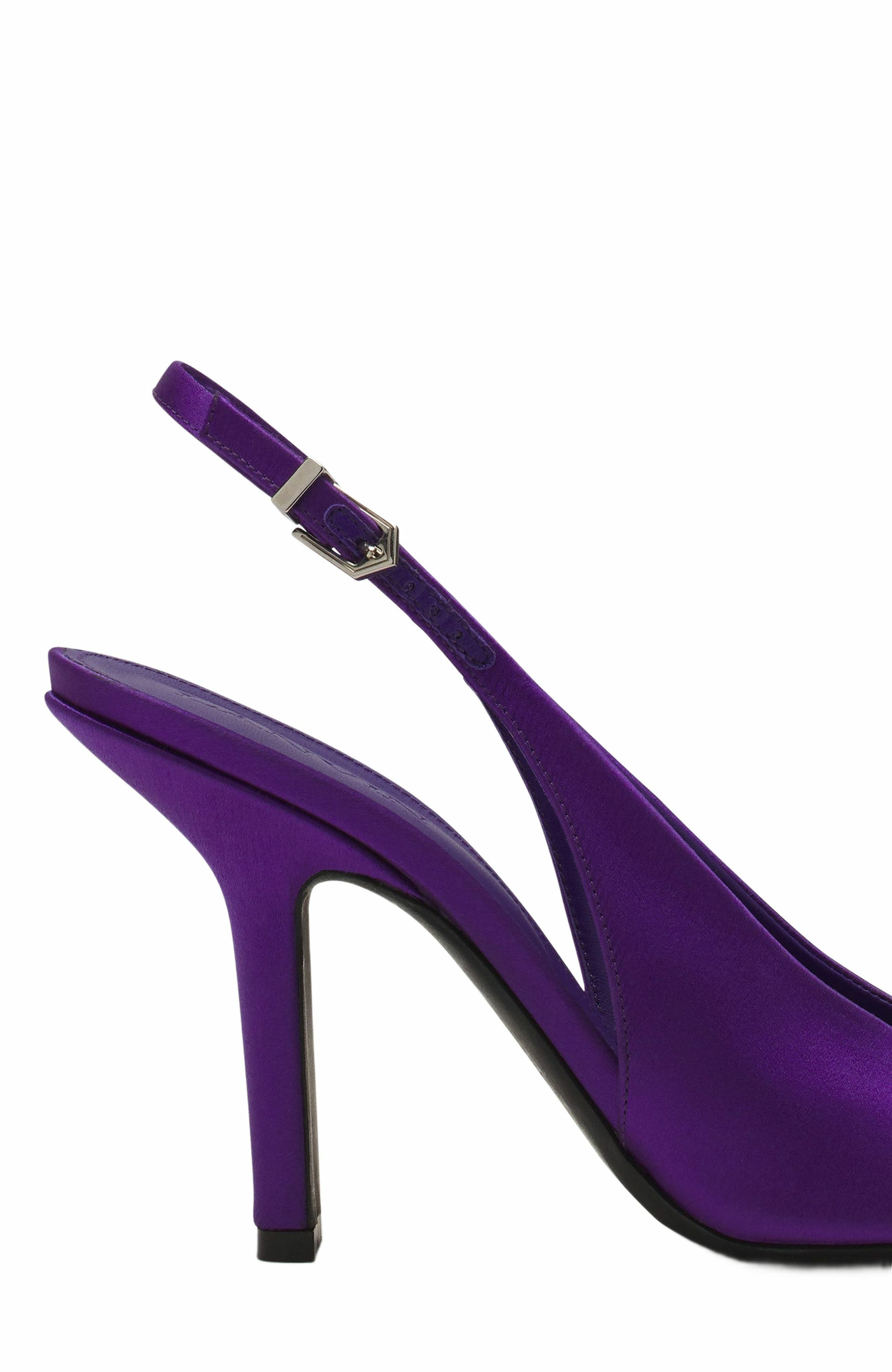 Lanvin Mesure Satin Pumps, Alternate, color, 