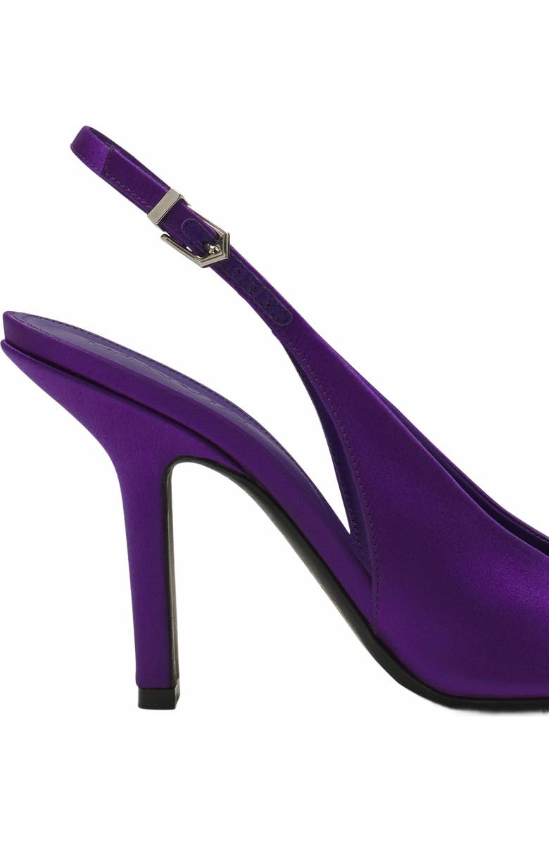 Lanvin Mesure Satin Pumps, Alternate, color,