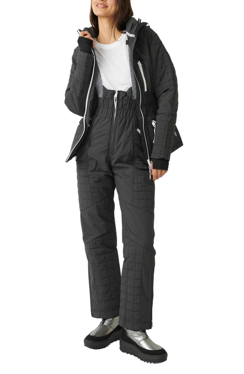 FP Movement by Free People FP Movement All Prepped Quilted Waterproof Snow Jacket with Removable Hood, Alternate, color, 