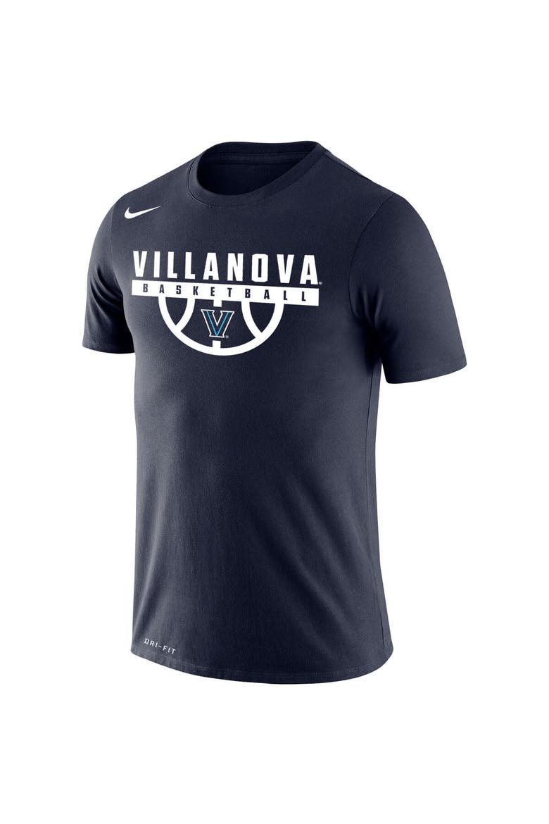 Men's Nike Navy Villanova Wildcats Basketball Drop Legend Performance T-Shirt, Alternate, color, Navy