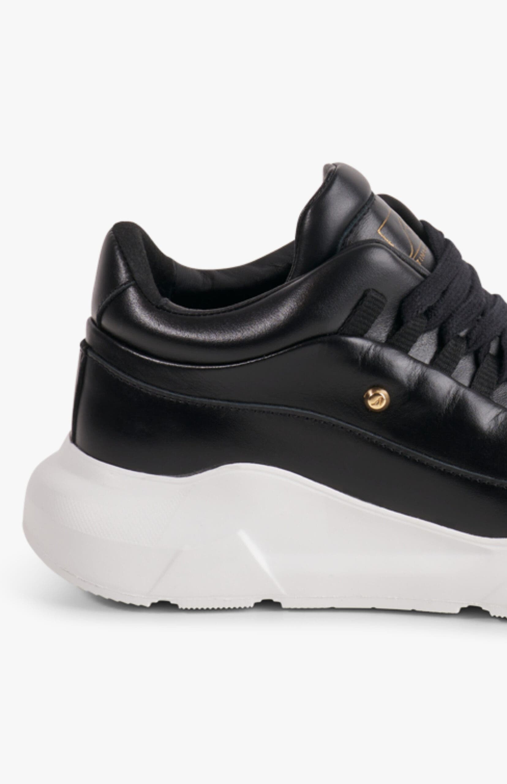 Stinaa.J Nova Orthopedic Sneakers, Alternate, color, Black Leather