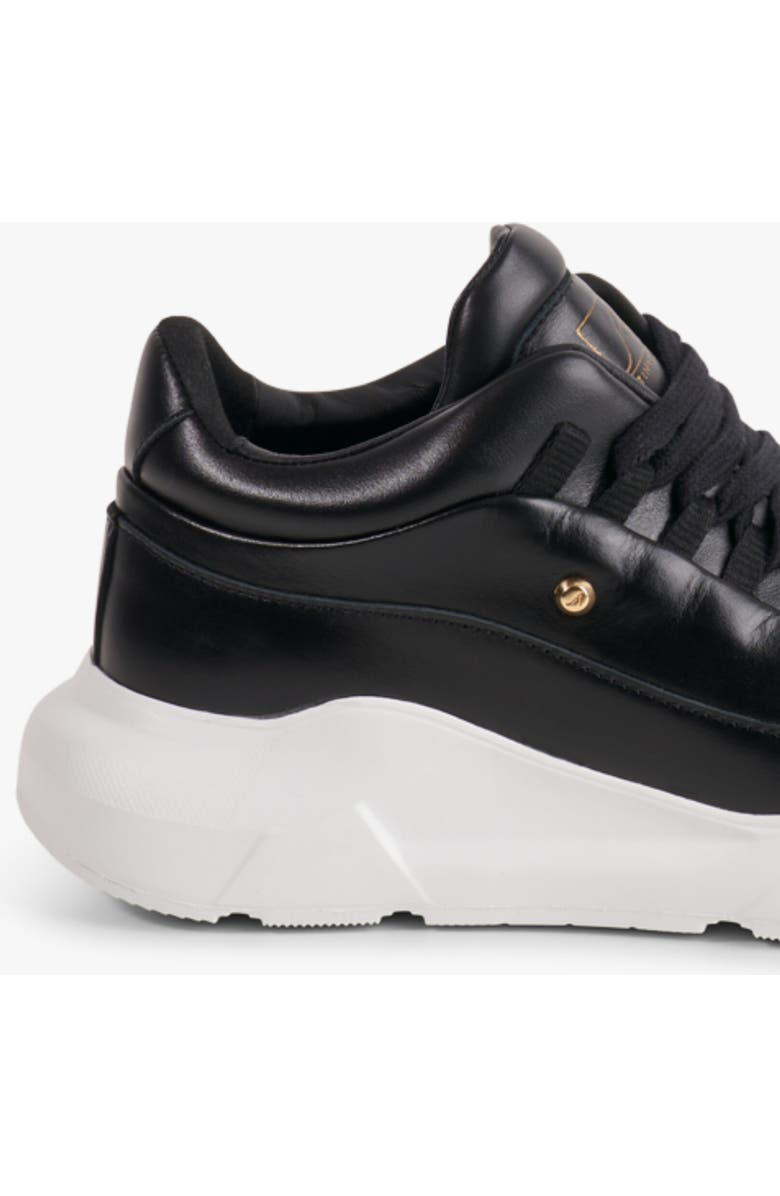 Stinaa.J Nova Orthopedic Sneakers, Alternate, color, Black Leather