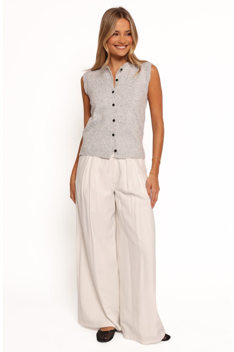 Grace Sweater Vest, Alternate, color, GREY