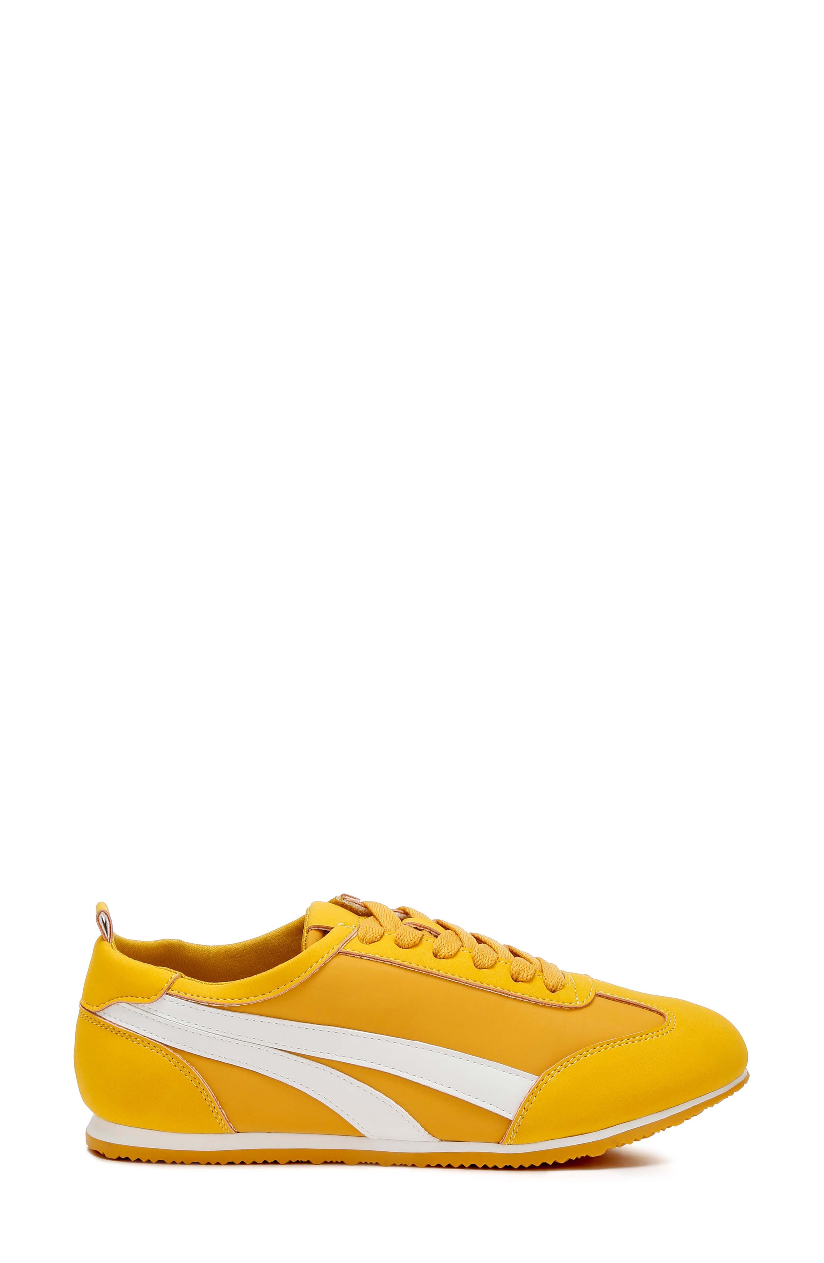 Montek Sneaker, Alternate, color, YELLOW