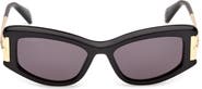 Max Mara 52mm Cat Eye Sunglasses