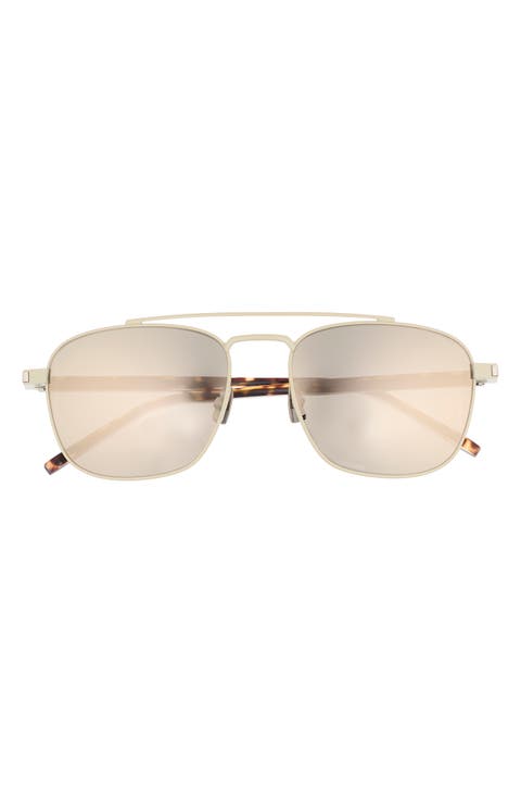 56mm Aviator Sunglasses