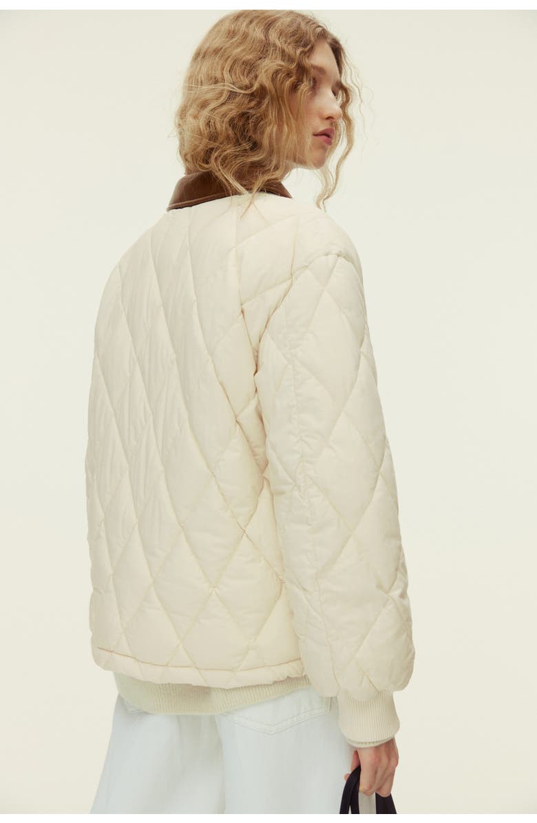 H&M Thermolite<sup>®</sup> Quilted Jacket, Alternate, color, Light Beige