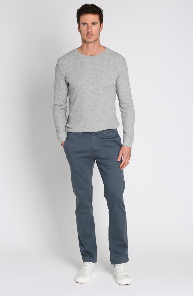 JACHS East Hampton Stretch Twill Chinos, Alternate, color, Slate