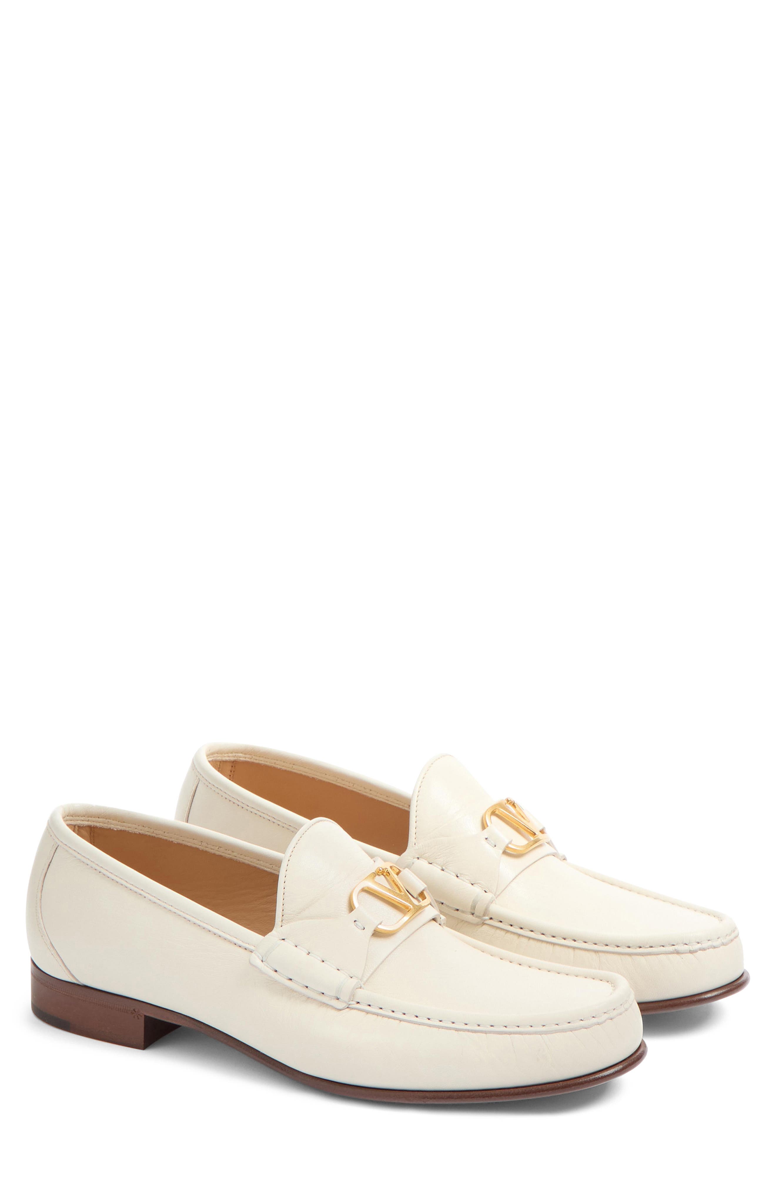 Valentino Garavani VLOGO Signature Loafer, Main, color, Ivory