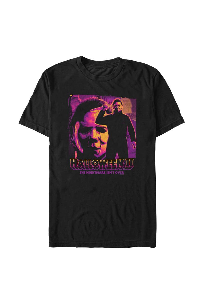 Men's Halloween II The Nightmare Isn't Over  Graphic T-Shirt, Alternate, color, Black