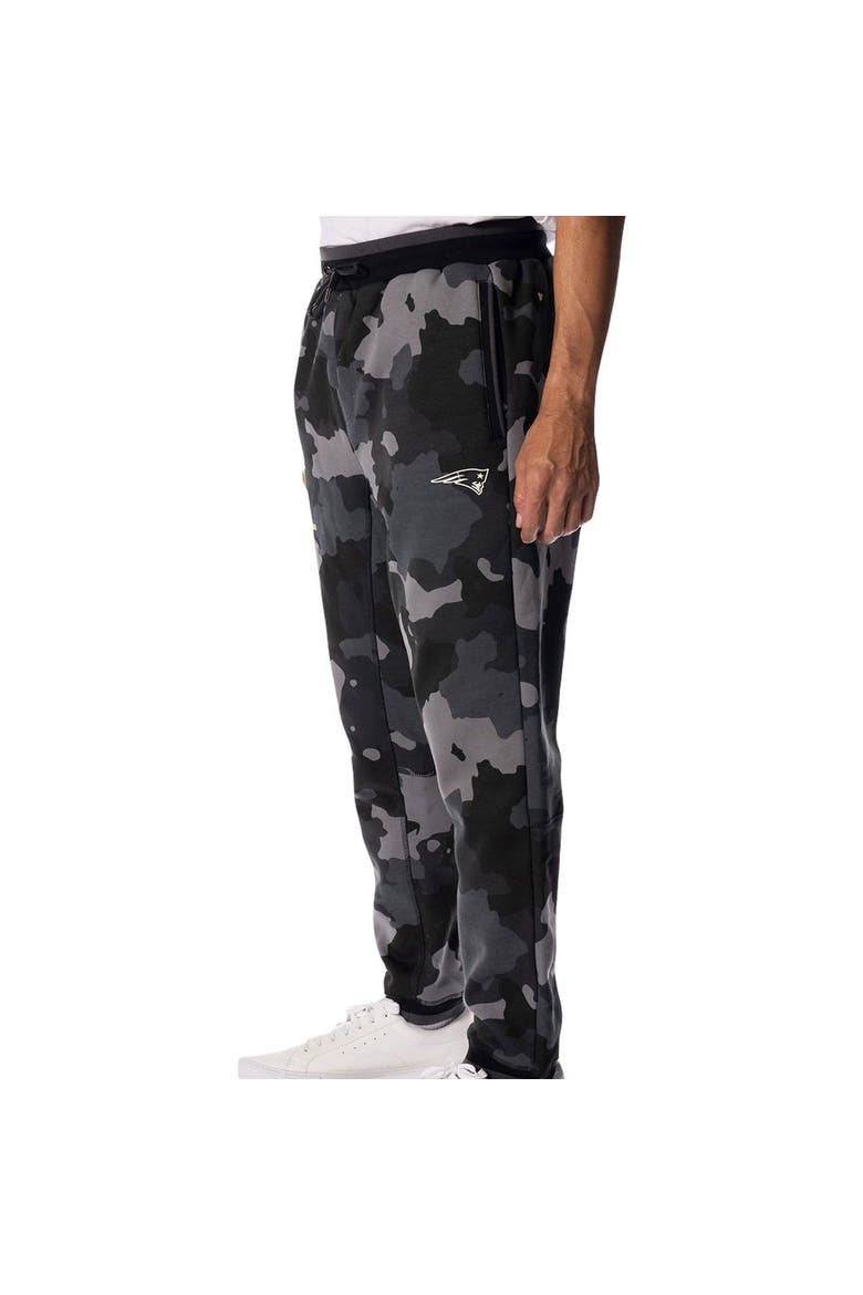 Unisex The Wild Collective Black New England Patriots Camo Jogger Pants, Main, color, Black