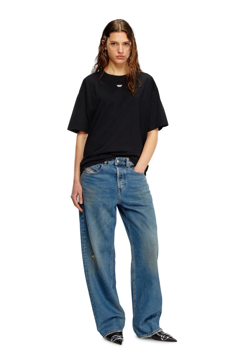 DIESEL<sup>®</sup> T-Boxt-D Logo T-Shirt, Alternate, color, Black