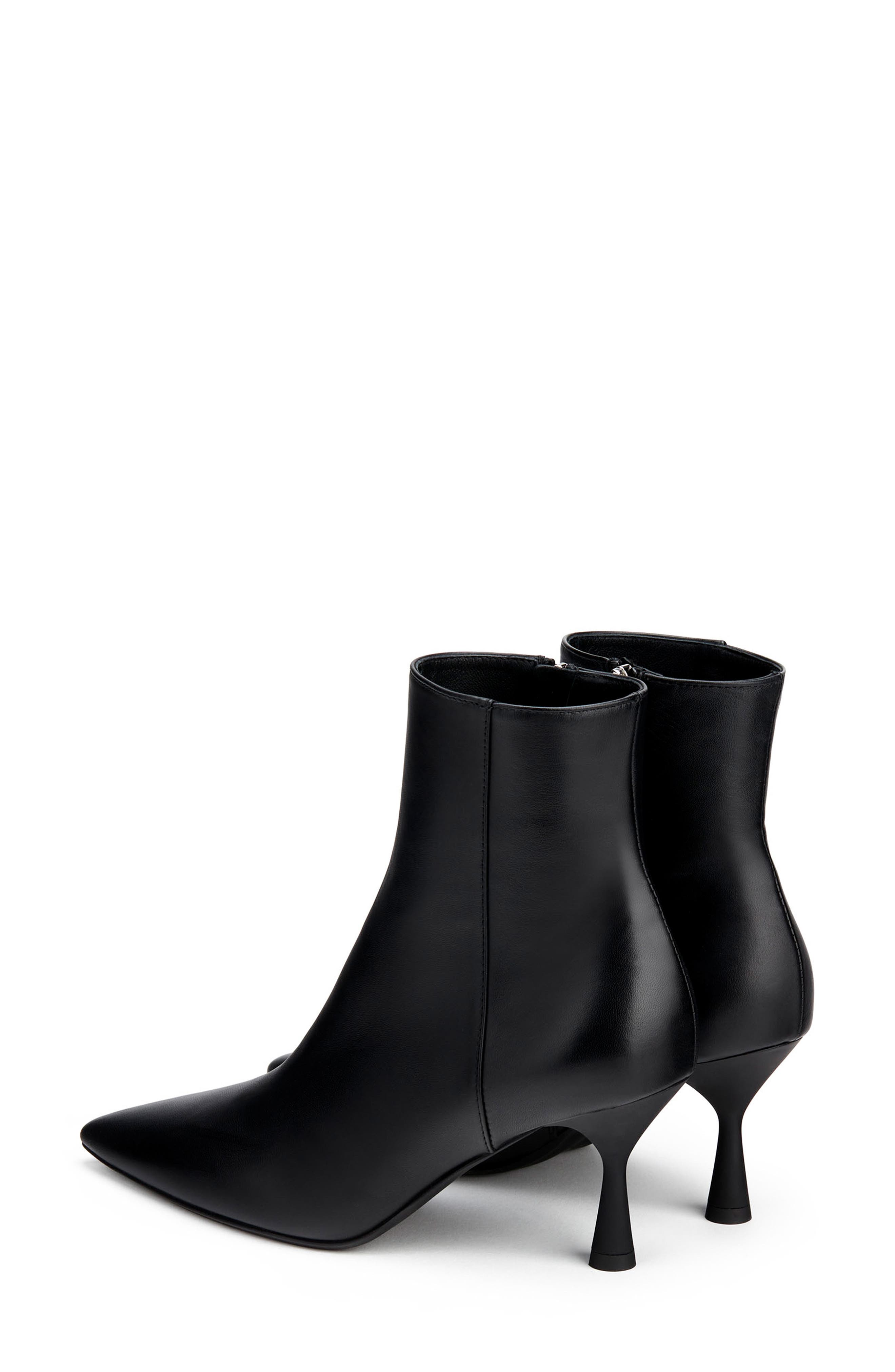 Ide Bootie with Heel, Alternate, color, NERO-NERO