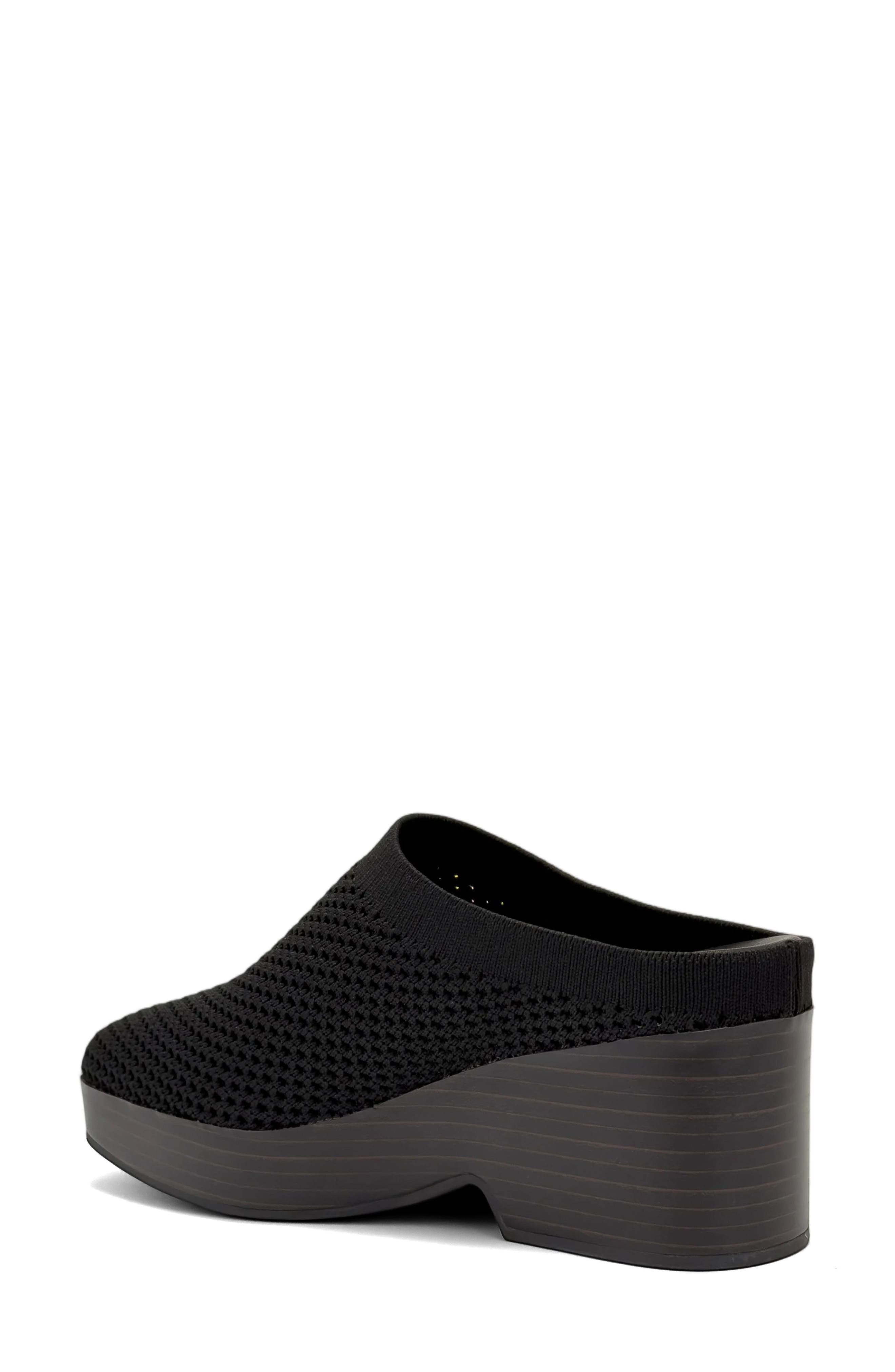 Aerosoles Colombo Mesh Platform Clog, Alternate, color, Black Open Knit