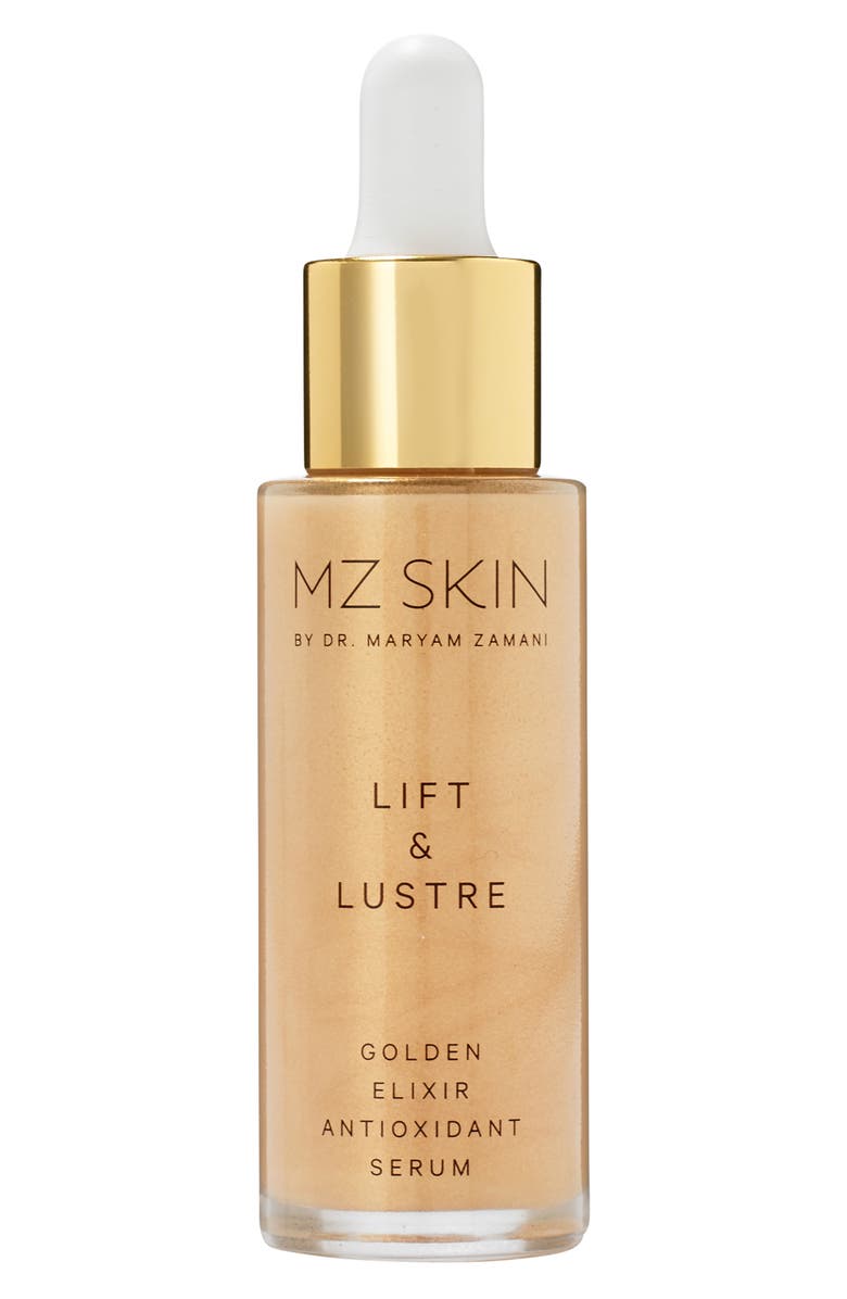 MZ Skin Lift & Lustre Golden Elixir Antioxidant Serum, Main, color,