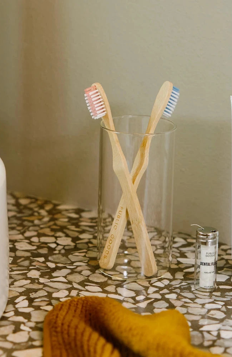 PUBLIC GOODS Dental Care Set, Alternate, color, White