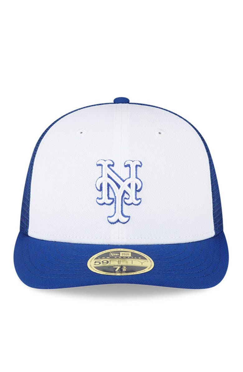 New Era Men's New Era Royal/White New York Mets 2023 On-Field Batting Practice Low Profile 59FIFTY Fitted Hat, Alternate, color,