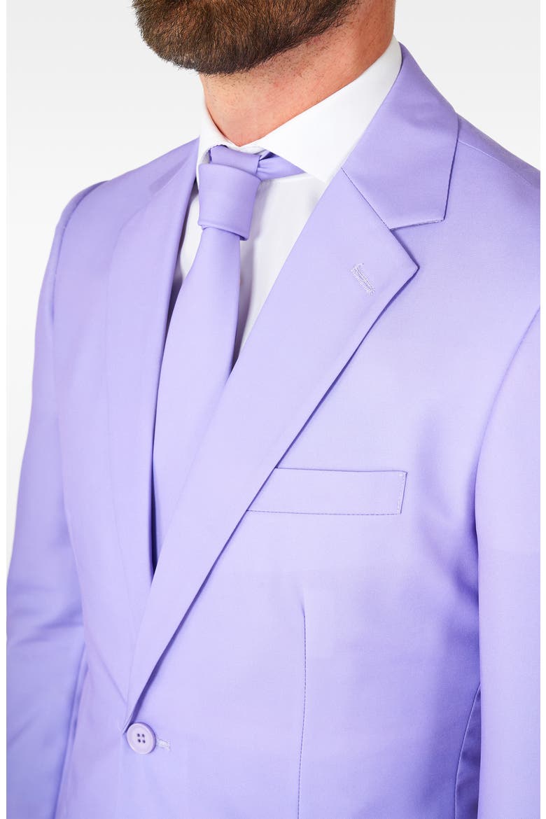 Lavish Lavender Slim Fit Two-Piece Suit & Tie Set, Alternate, color, LAVENDER