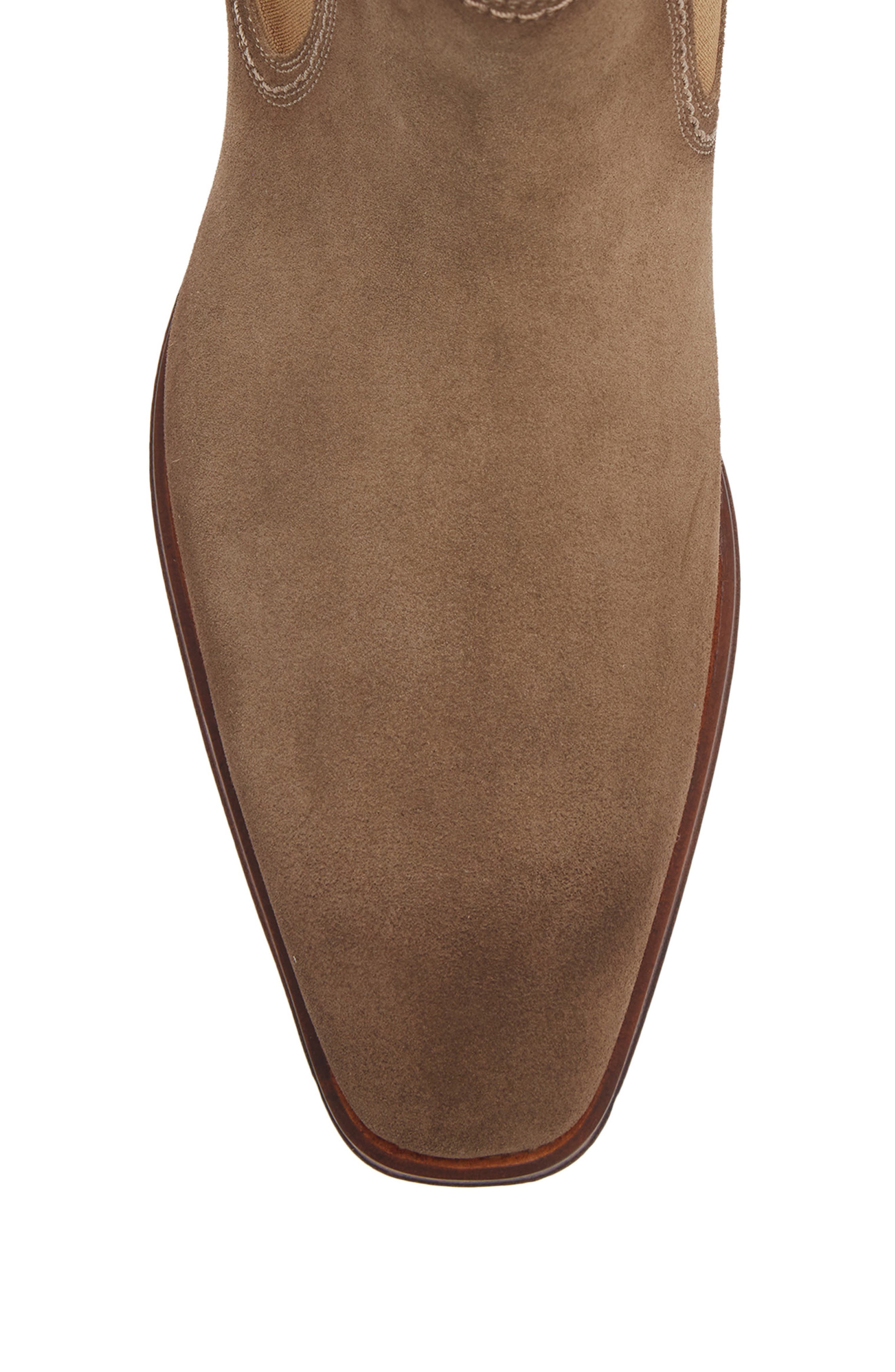 Marshall Water Resistant Chelsea Boot, Alternate, color, TAUPE SUEDE