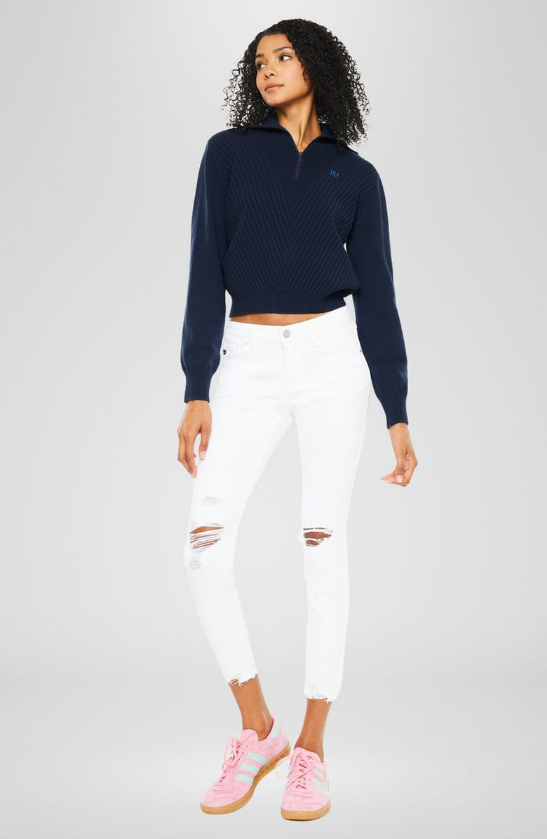 KanCan Electra Mid Rise Ankle Skinny Jeans, Alternate, color, 