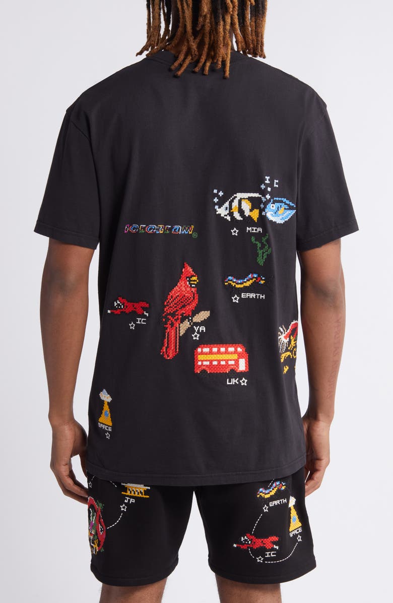 ICECREAM Voyager Embroidered Graphic T-Shirt, Alternate, color,