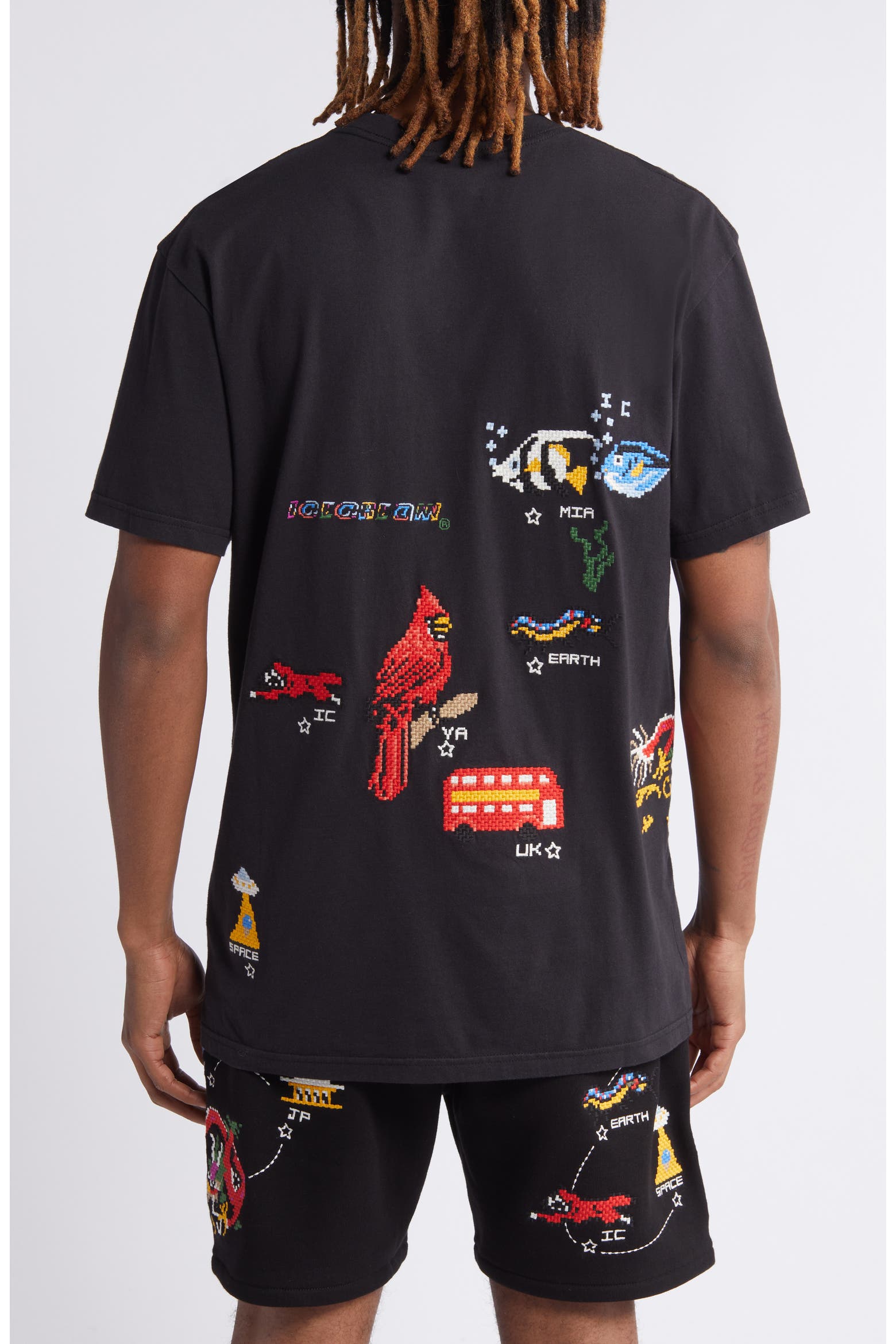 ICECREAM Voyager Embroidered Graphic T-Shirt (Men) | Nordstromrack