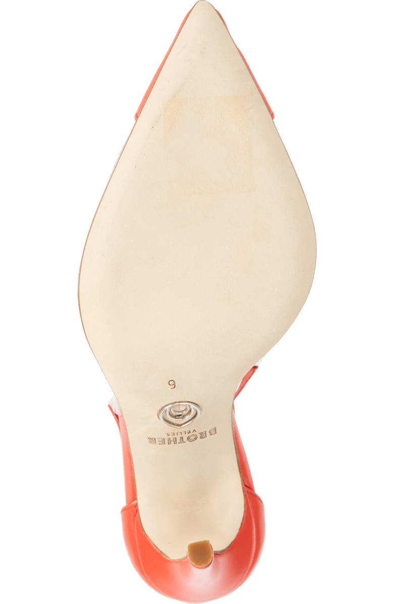 Brother Vellies de Fleur Ankle Tie Pointed Toe Pump, Alternate, color,