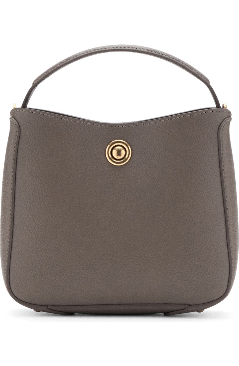 MANGO Small Crossbody Bucket Bag, Main, color, Light/ Pastel Brown