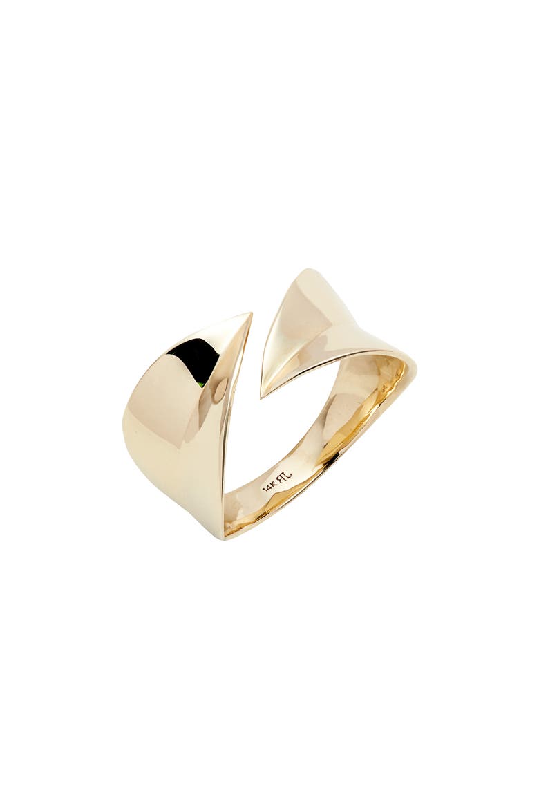 14K Gold Open Wrap Ring (Nordstrom Exclusive), Main, color, GOLD