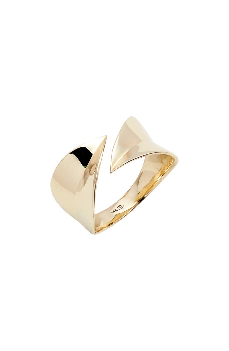 Bony Levy 14K Gold Open Wrap Ring, Main, color, 