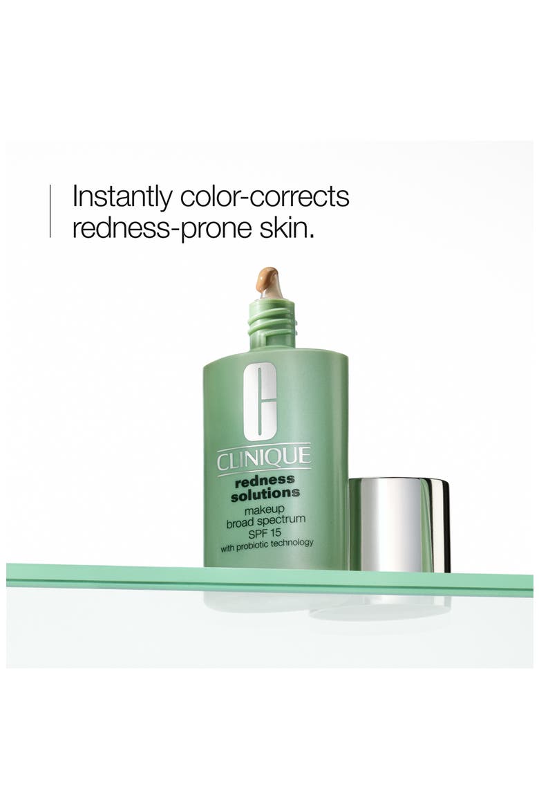 Redness Solutions Makeup Foundation Broad Spectrum SPF 15 with Probiotic Technology, Alternate, color, CALMING HONEY