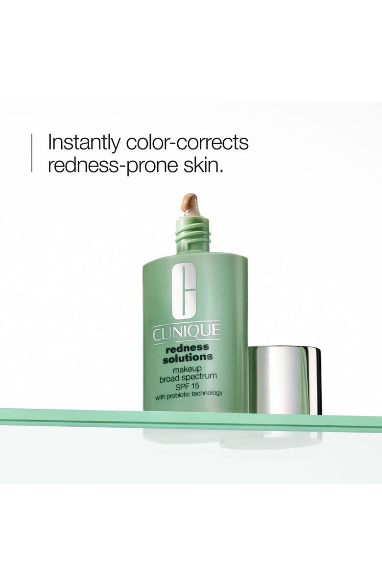 Clinique Redness Solutions Makeup Foundation Broad Spectrum SPF 15 with Probiotic Technology, Alternate, color, Calming Alabaster