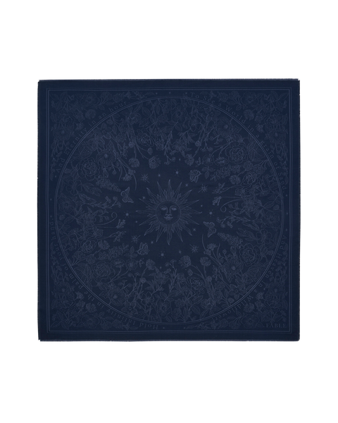 Selene Large Square Jacquard Scarf