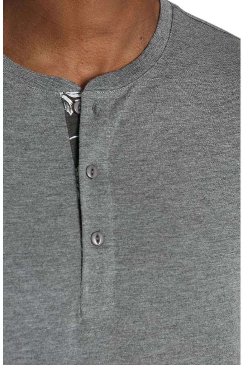 Henley T-Shirt, Alternate, color, CHARCOAL
