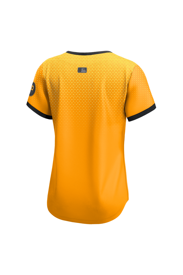 Women's Nike Gold Pittsburgh Pirates City Connect Limited Jersey, Alternate, color, Gold