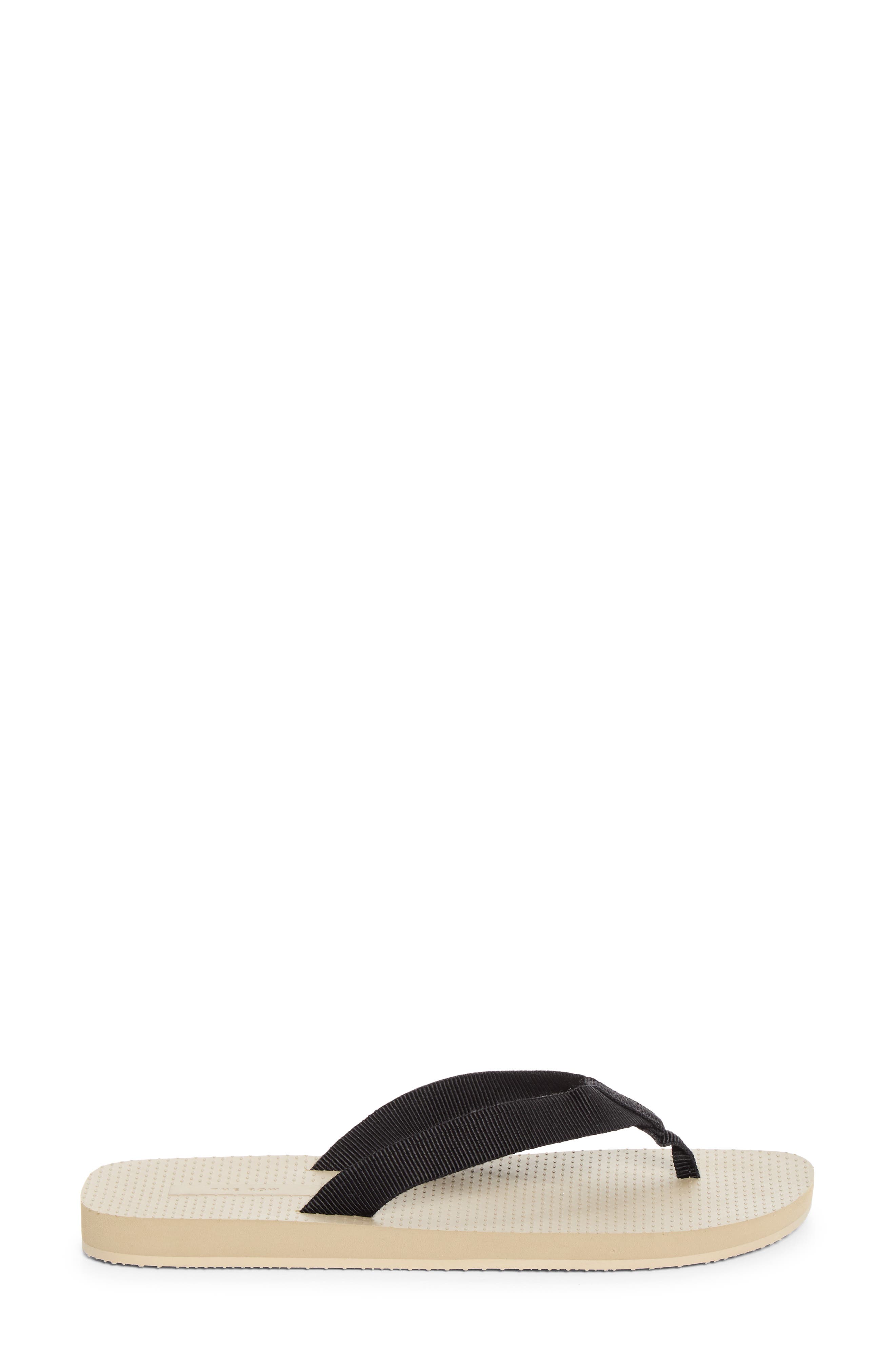 Dune Flip Flop, Alternate, color, IRON GREY