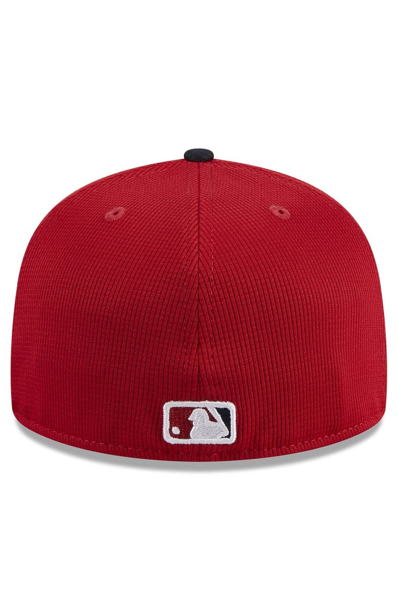 New Era Men's New Era Red Washington Nationals 2024 Batting Practice 59FIFTY Fitted Hat, Alternate, color, Red