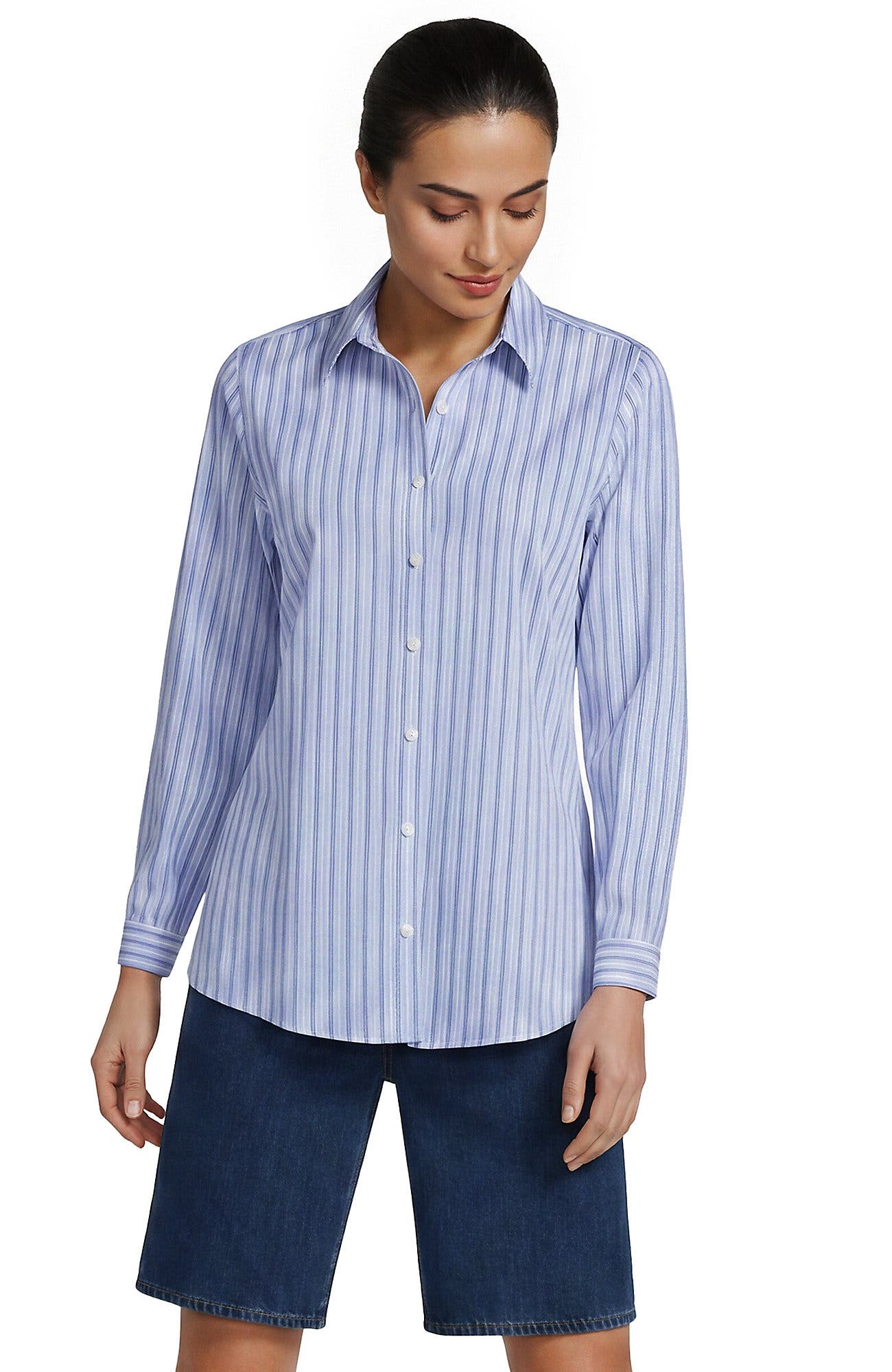 Soft Sky Blue Stripe